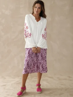 Tee-shirt fantaisie pur coton