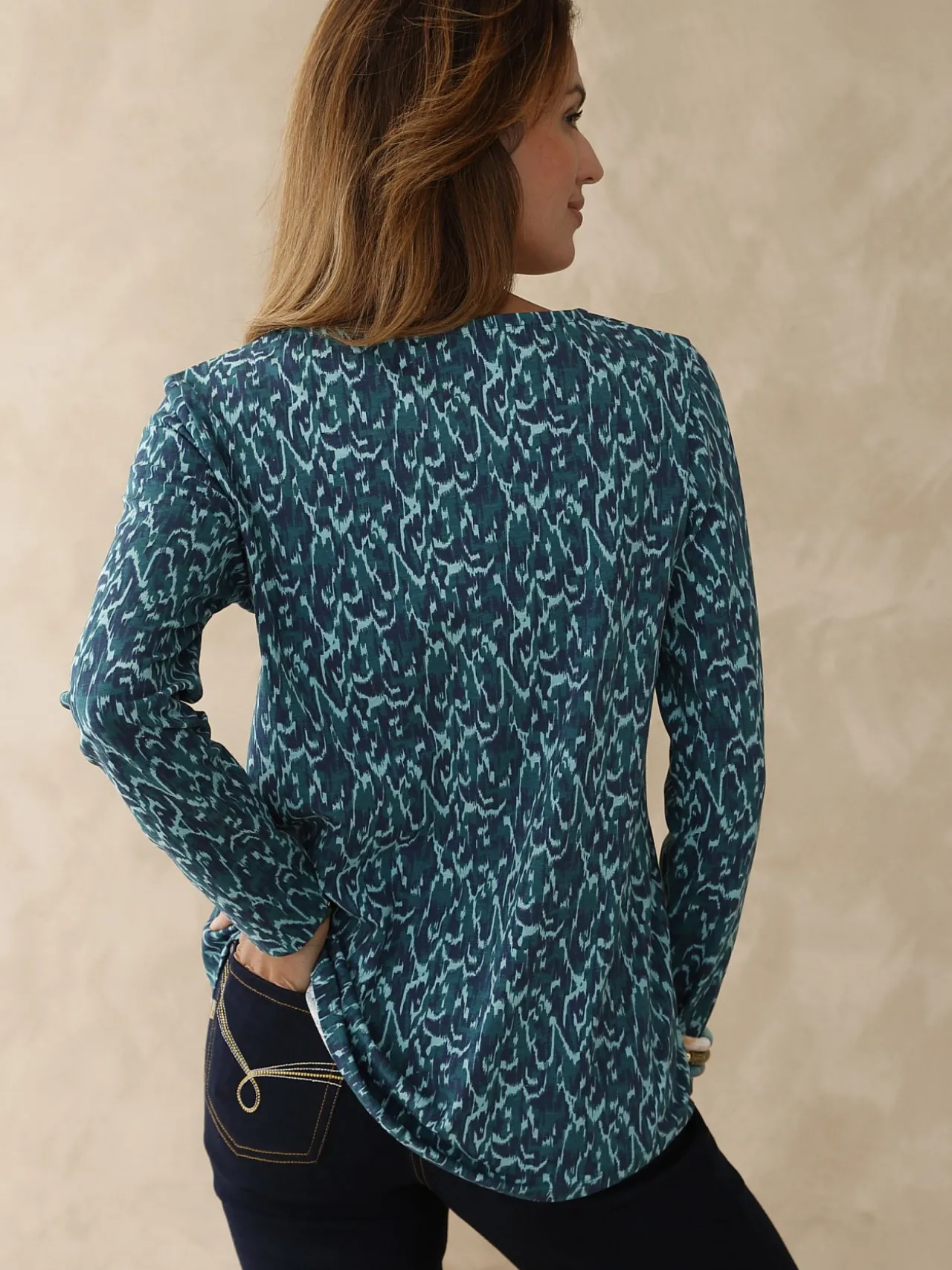 Tee-shirt légèrement évasé