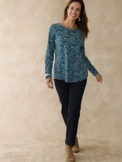 Tee-shirt légèrement évasé