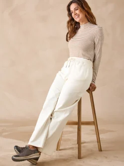 Tee-shirt maille côtelée manches longues