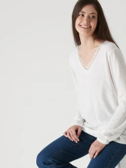 Tee-shirt maille émerisée