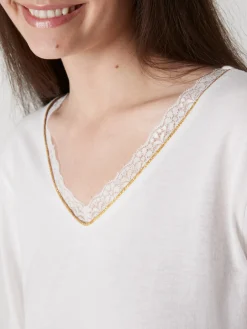 Tee-shirt maille émerisée