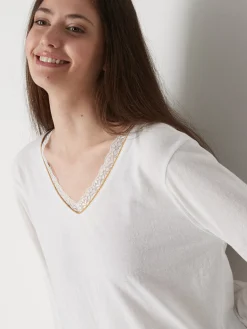 Tee-shirt maille émerisée