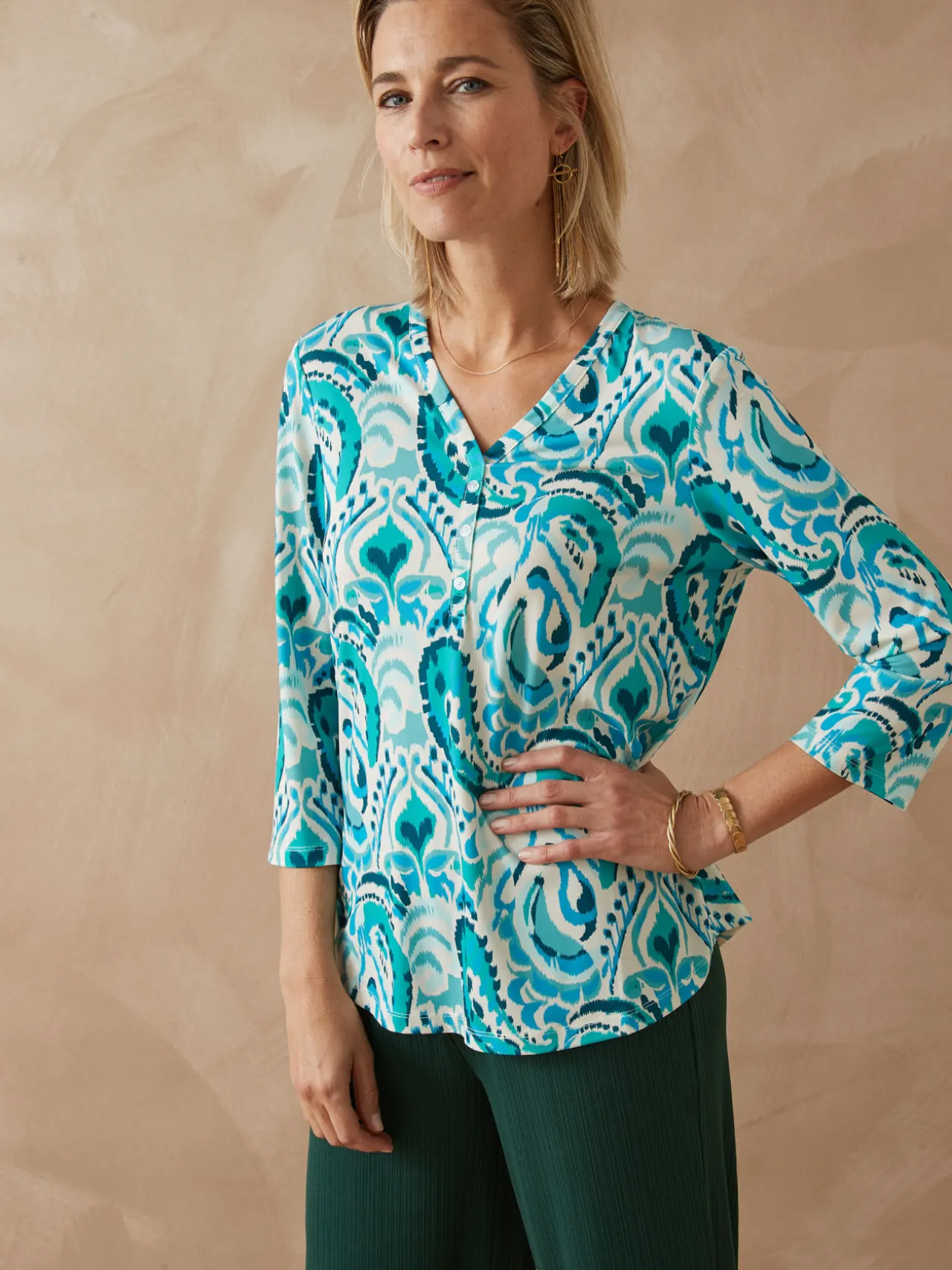 Tee-shirt manches 3/4