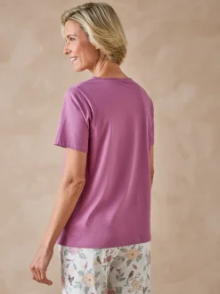 Tee-shirt manches courtes maille coton