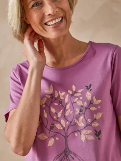 Tee-shirt manches courtes maille coton