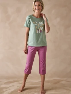 Tee-shirt manches courtes maille coton