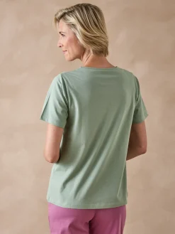 Tee-shirt manches courtes maille coton