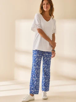 Tee-shirt manches papillon