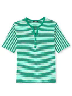 Tee-shirt marinière avec lin