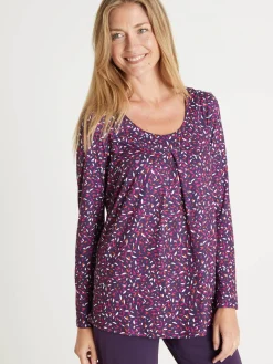 Tee-shirt tunique manches longues