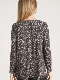 Tee-shirt tunique manches longues