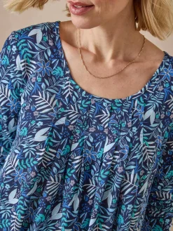 Tee-shirt tunique manches longues