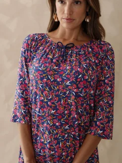 Tee-shirt tunique manches 3/4