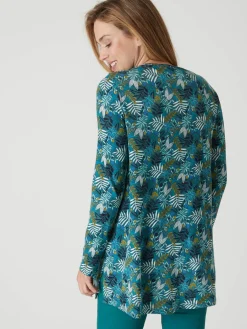 Tee-shirt tunique manches longues