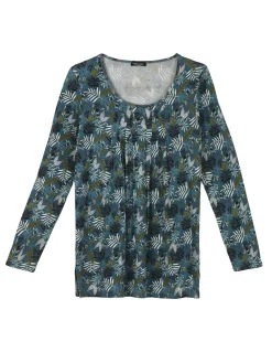 Tee-shirt tunique manches longues