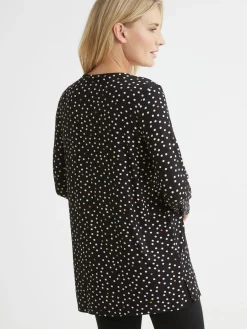 Tee-shirt tunique manches longues