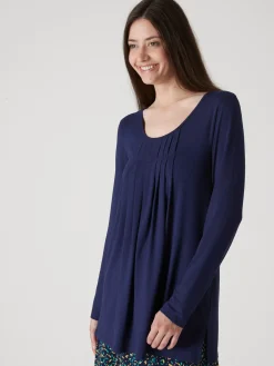 Tee-shirt tunique manches longues
