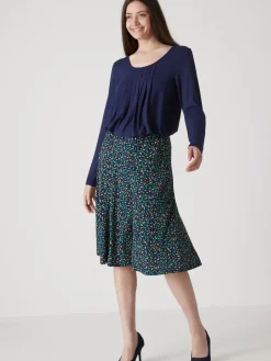 Tee-shirt tunique manches longues