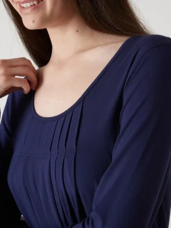 Tee-shirt tunique manches longues