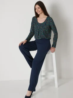 Tee-shirt tunique manches longues