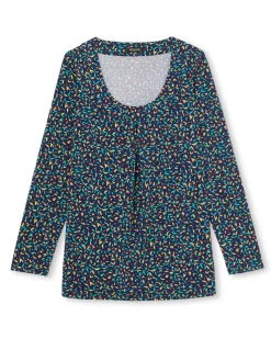 Tee-shirt tunique manches longues