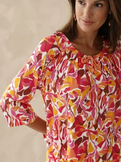 Tee-shirt tunique manches 3/4