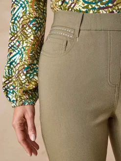 Tregging en tissu stretch