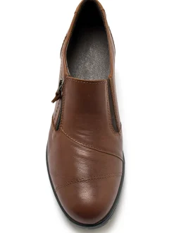 Trotteurs zippés à petit talon