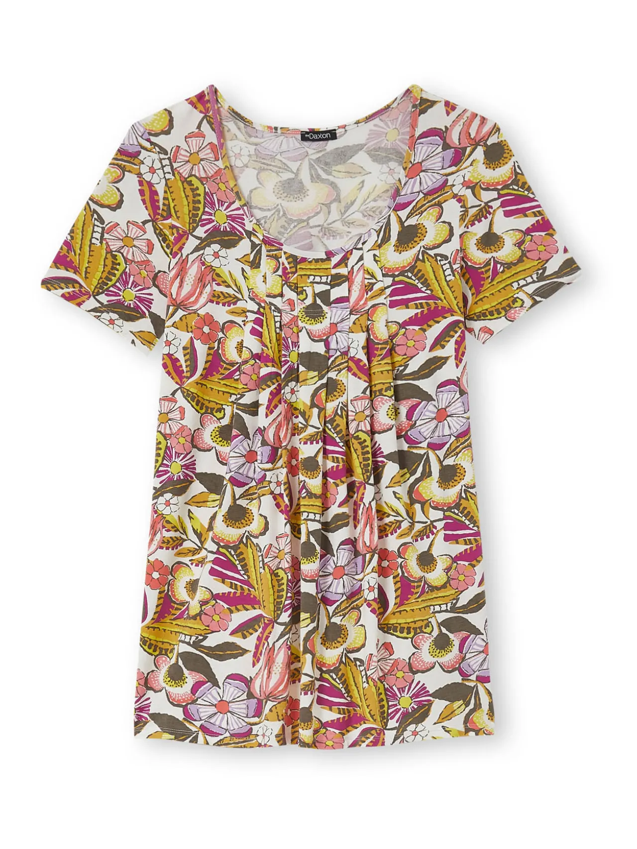 Tunique en maille avec plis d'aisance