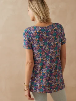 Tunique en maille avec plis d'aisance