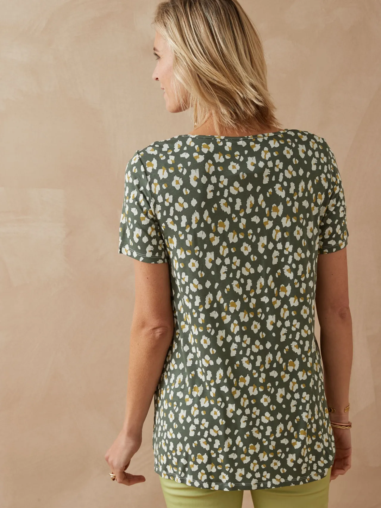 Tunique en maille avec plis d'aisance