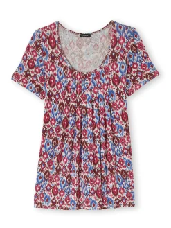 Tunique en maille avec plis d'aisance