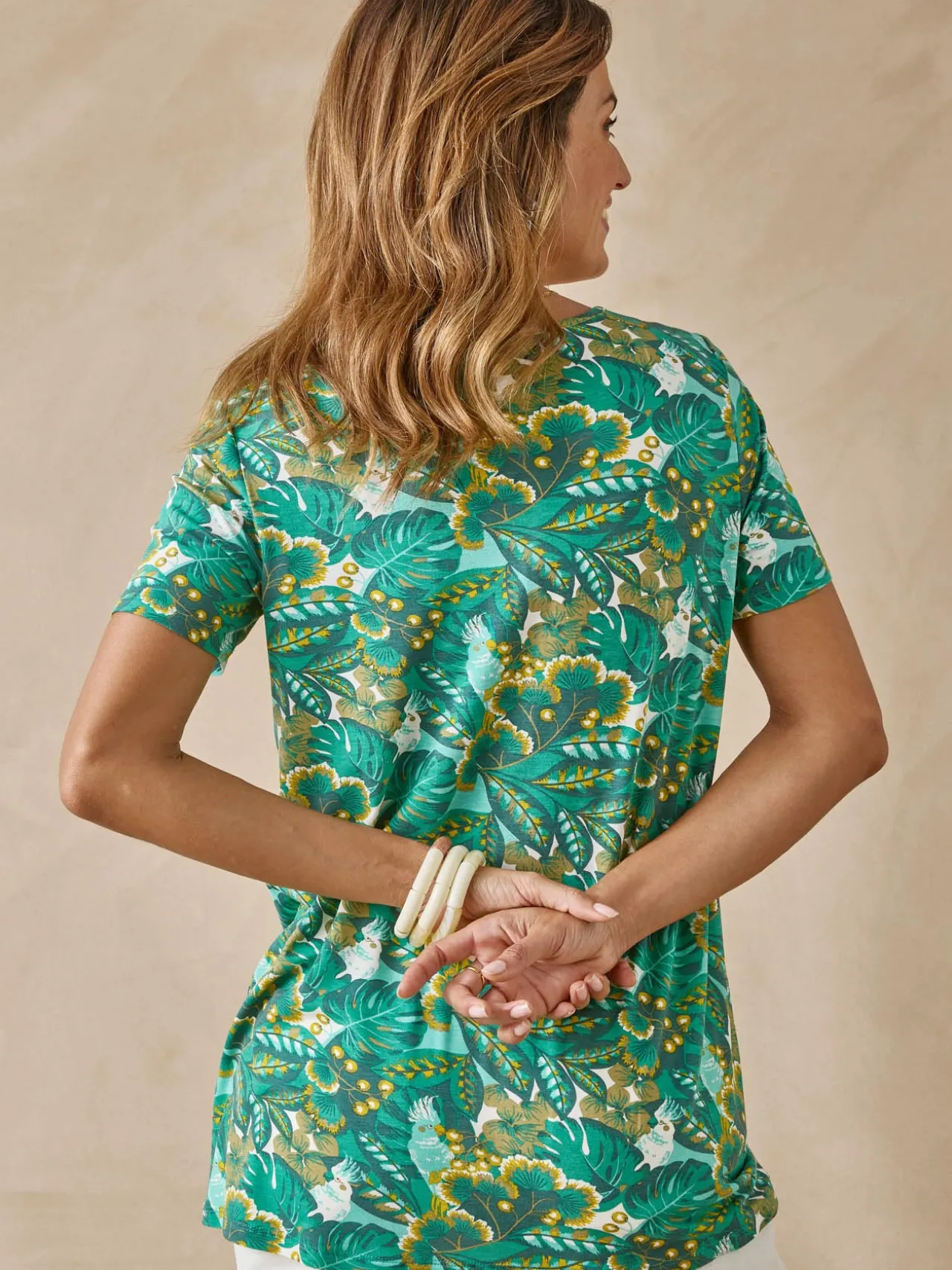 Tunique en maille avec plis d'aisance