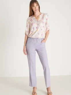 Tunique en maille extensible