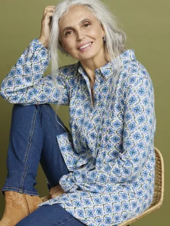 Tunique fluide en jersey