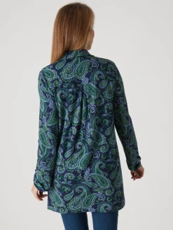 Tunique fluide en jersey