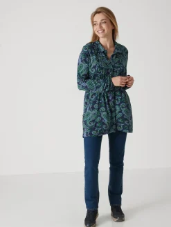 Tunique fluide en jersey