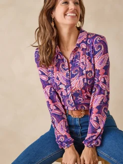 Tunique fluide en jersey