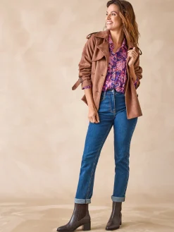 Tunique fluide en jersey