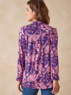 Tunique fluide en jersey