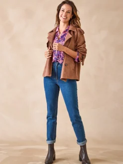 Tunique fluide en jersey