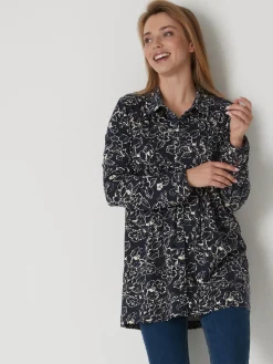 Tunique fluide en jersey