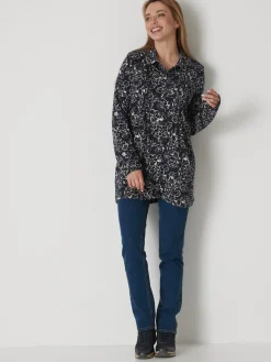 Tunique fluide en jersey