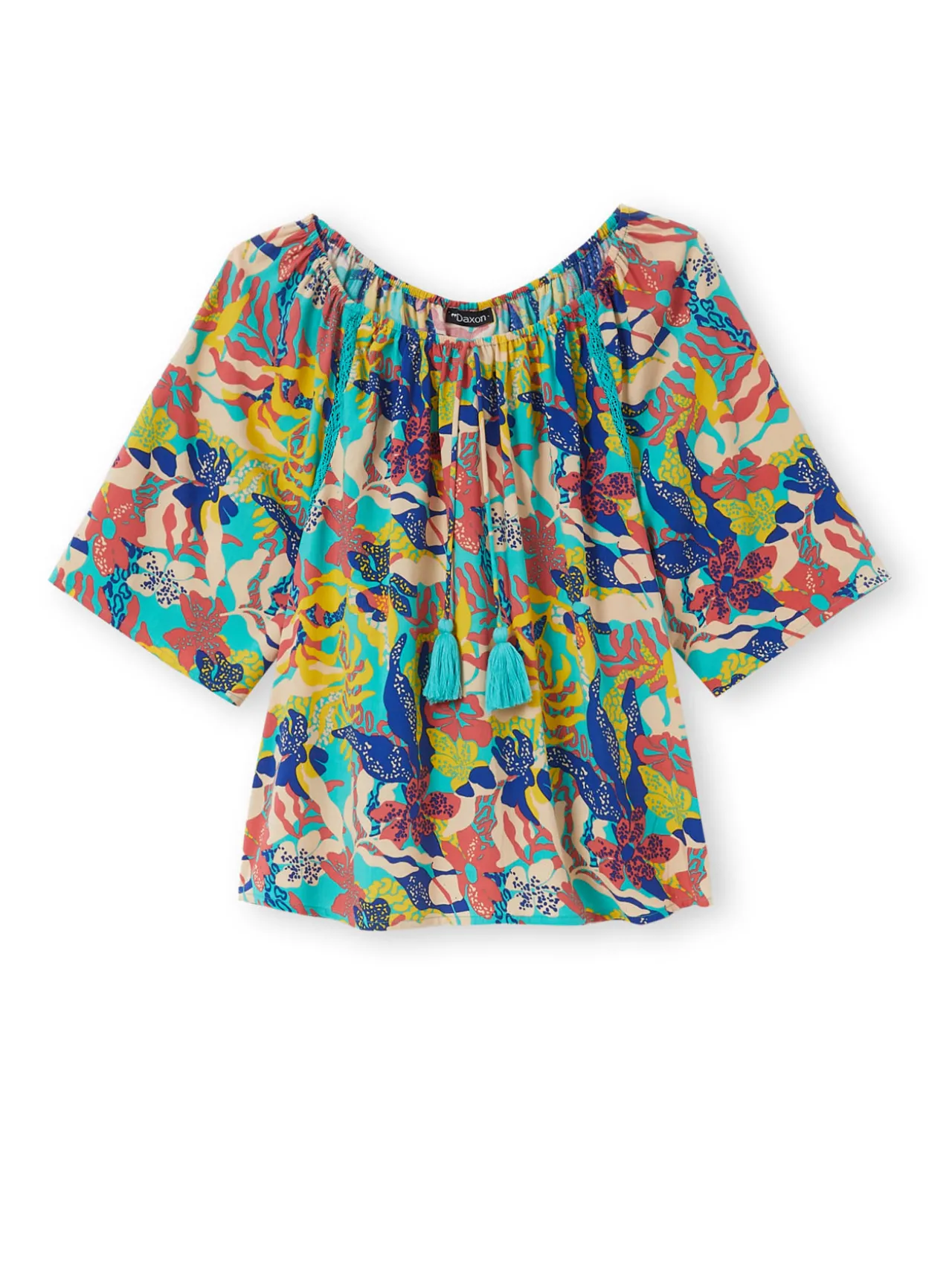 Tunique fluide manches au coude