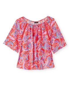 Tunique fluide manches au coude