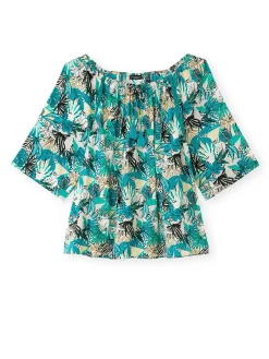 Tunique fluide manches au coude