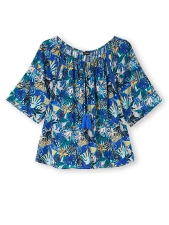 Tunique fluide manches au coude