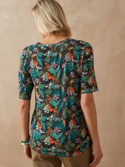 Tunique maille fluide coupe confort