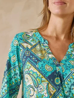 Tunique maille fluide coupe confort